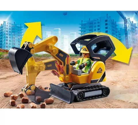 Playmobil Mini Escavadora City Action Sunny 70443