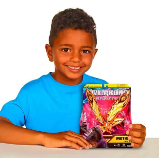 Boneca Mothra de 17cm com Jia Godzilla Novo Império Sunny 4670