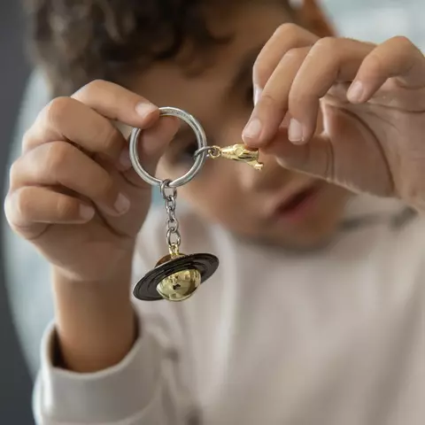 Chaveiro Keyring Metalmorphose Saturn Space - MTM203-01