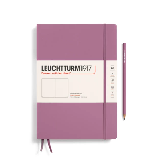 Caderno Leuchtturm1917, Composition (B5) - 219 Páginas, Capa dura, Sem Pauta, Rosa Antigo 372341 - comprar online