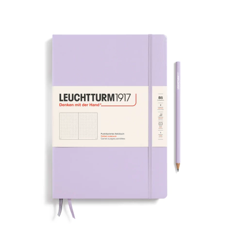 Caderno Leuchtturm1917, Composition (B5) - 219 Páginas, Capa dura, Pontilhado, Lilás 368150