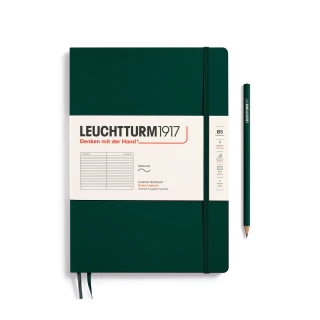 Caderno Leuchtturm1917, Composition (B5) - 123 Páginas, Capa Flex, Pautado, Verde Floresta 370310 - comprar online