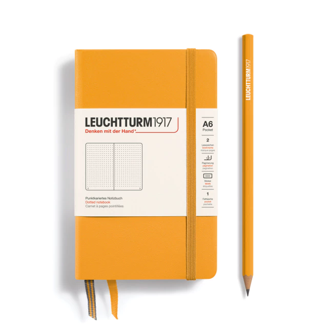 Caderno Leuchtturm1917, Pocket (A6) - 187 Páginas, Capa Dura, Pontilhado, Sol Nascente 365626 - comprar online Caderno Leuchtturm1917, Pocket (A6) - 187 Páginas, Capa Dura, Pontilhado, Sol Nascente 365626 - comprar online