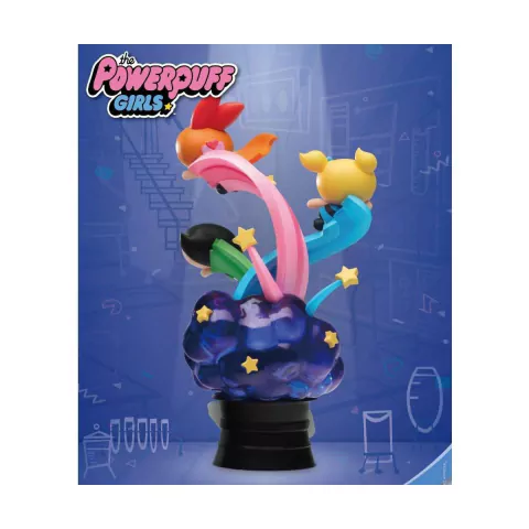Estátua Powerpuff Girls The Day is Sauved - D-Stage Beast Kingdom