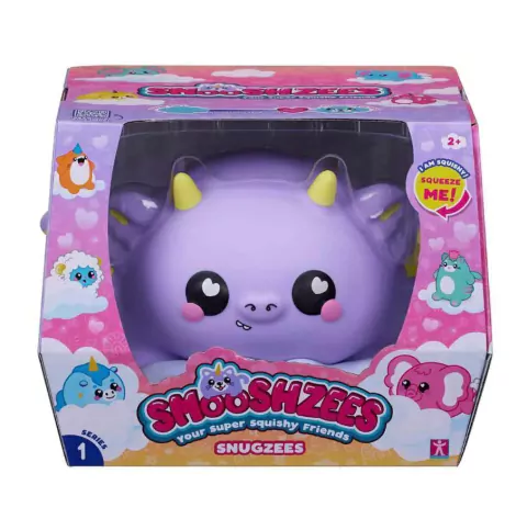 Boneco Elástico Squish Puffin Smooshzees Snugzees 16 cm Sunny 4162