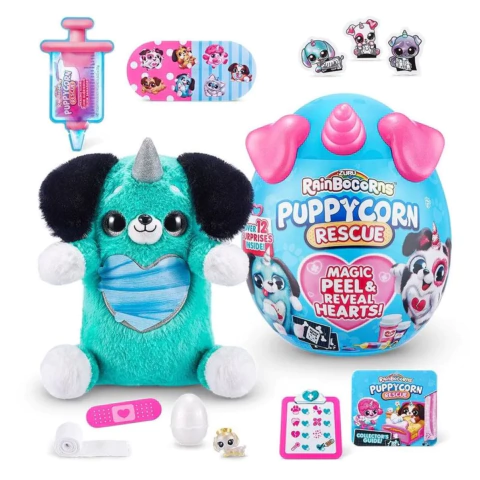 Rainbocorns Puppycorn Rescue Surpresa Fun Zuru F0150-2