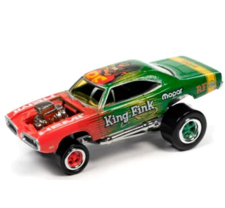 1970 Dodge Super Bee Rat Fink 1/64 Johnny Lightning JLPC08