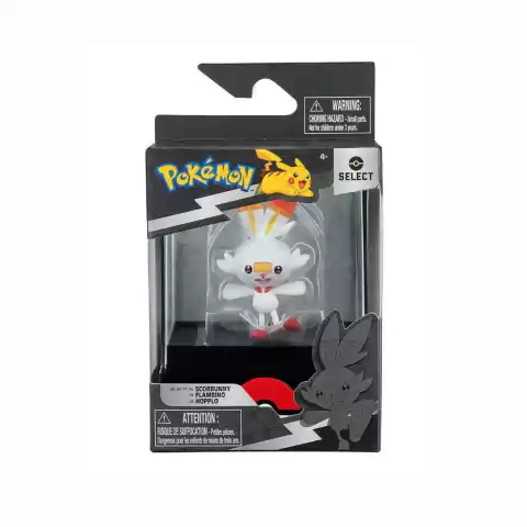 Pokemon Figuras De Batalha 5cm Com Case Scorbunny Sunny 3282
