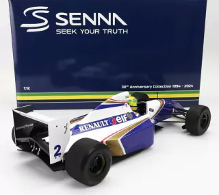 Williams Renault FW16 1994 San Marino GP Ayrton Senna 1:12 Minichamps