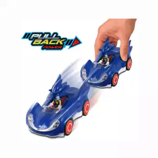 Carrinho Sonic Pull Back Racer Fun F0106-4