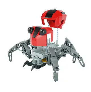 Xtrem Bots Spider Bot Construa e Brinque Fun F0123-7