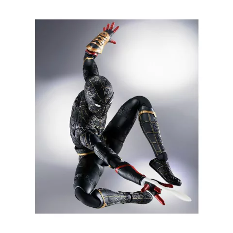 Spider-Man (Black & Gold Suit) - S.H.Figuarts - Spider-Man: No Way Home - Bandai