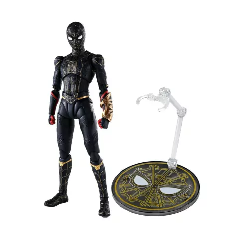 Spider-Man (Black & Gold Suit) - S.H.Figuarts - Spider-Man: No Way Home - Bandai
