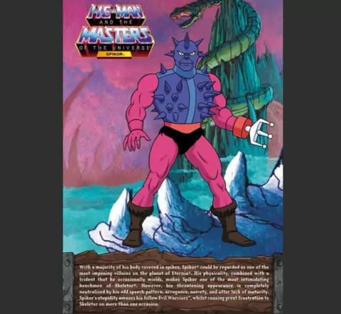 Spikor Motu Filmation Exclusivo Power Con Super7 Sem Embalagem