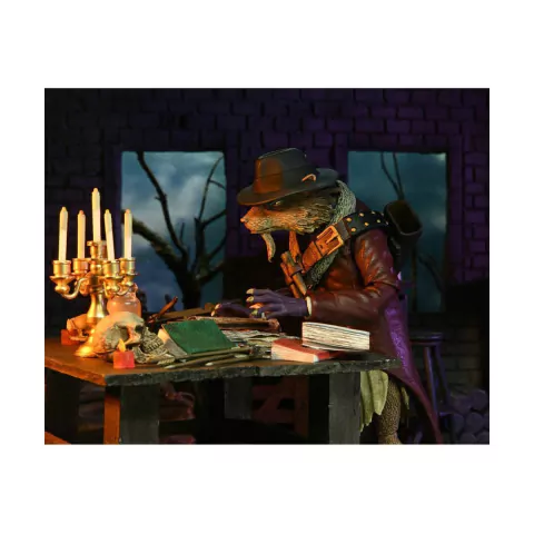 Splinter as Van Helsing - 7" Scale Action Figure - Universal Monsters x TMNT - NECA