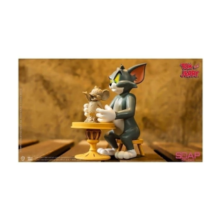 Estátua Tom and Jerry The Sculptor - Tom and Jerry - Soap Studio