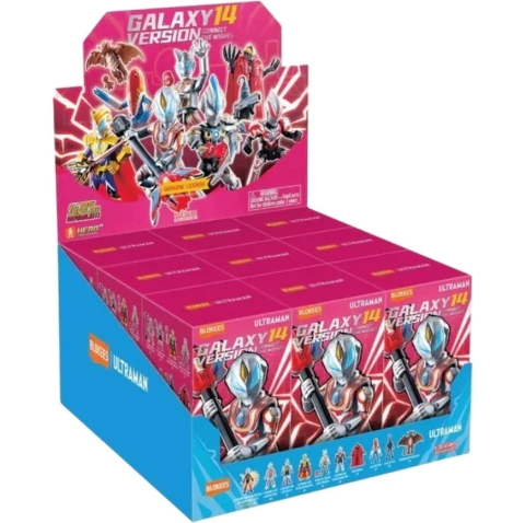Caixa Master Blokees Ultraman Galaxy Version 14 Connect The Wishes