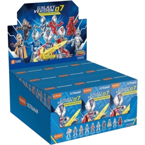 Caixa Master Blokees Ultraman Galaxy Version 07: The Overture For Tomorrow