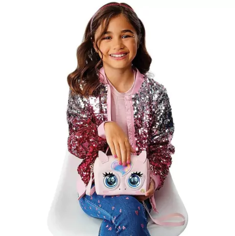 Purse pets bolsa interativa unicornio sunny 3405