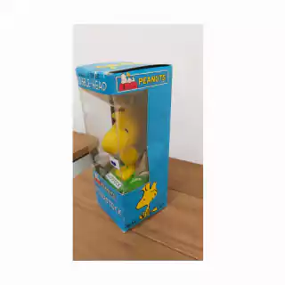 woodstock Peanuts Wacky Wobbler Funko Embalagem danificada