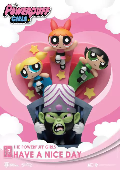 Estátua Powerpuff Girls Have A Nice Day - D-Stage Beast Kingdom