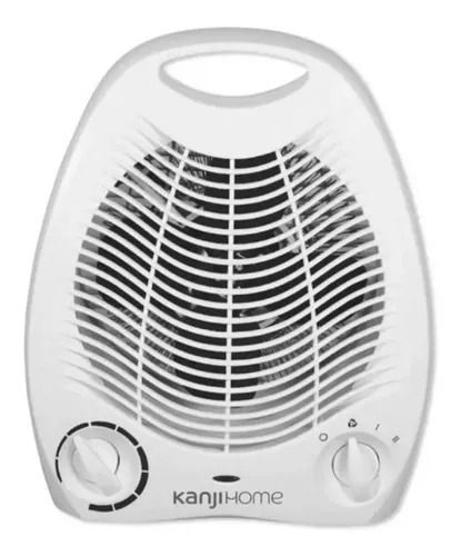 Caloventor Kanjihome 2000w 3 Niveles CH103 Control De Temperatura Blanco
