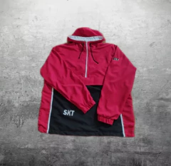 Anorak rojo skt abrigo - comprar online