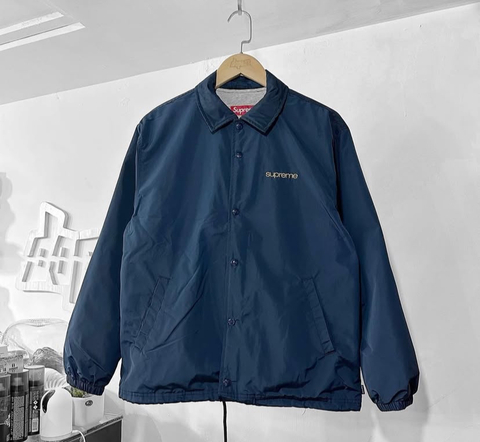 Coach jackets azul Supreme bordada - comprar online