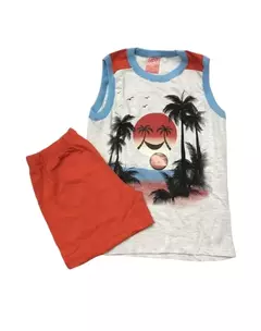 PIJAMA DE NIÑO MUSCULOSA DISEÑOS SURTIDOS T2/16 - ELEMENTO - ARTICULOS VARIOS