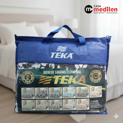 SABANAS ESTAMPADAS TEKA PVC 300H - TEKA - ART. 4051/4052 - comprar online