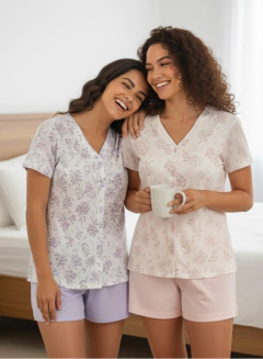 PIJAMA DE DAMA ALG.EST. M/C T.48/60 - BERNE - ART. 105 en internet