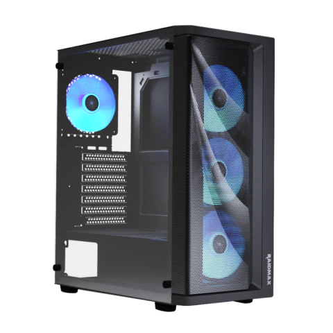 GABINETE RAIDMAX MESHIAN X922 ARGB + 4 FAN ARGB