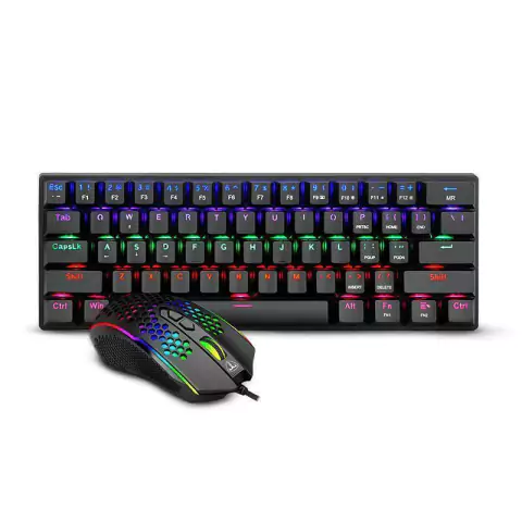 COMBO GAMER KIT T-DAGGER MAIN FORCE BLACK T-TGS008 - TECLADO MECANICO Y MOUSE