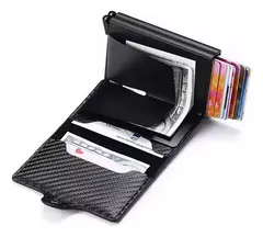 Imagen de Tarjetero Rfid billetera carbono