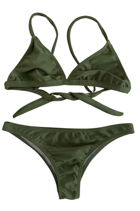 CONJUNTO MALLORCA TEENS - VERDE MILITAR
