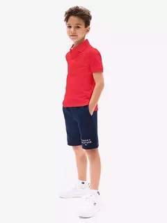 POLO TOMMY HILFIGER INFANTIL VERMELHA MENINO - Importados Baby da Ju