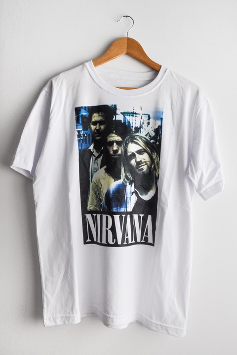 Remera Nirvana (Blanca)