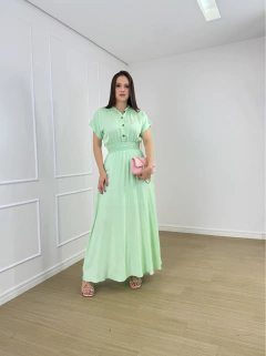 VESTIDO LONGO VISCOMALHA KARLLA na internet