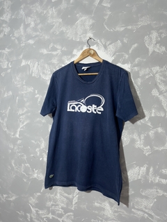 Camiseta Azul Lacoste na internet
