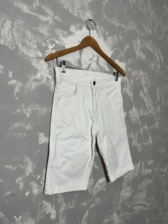 Bermuda Jeans Branca - Lemour Modas
