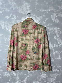 Imagem do Camisa Bege Floral