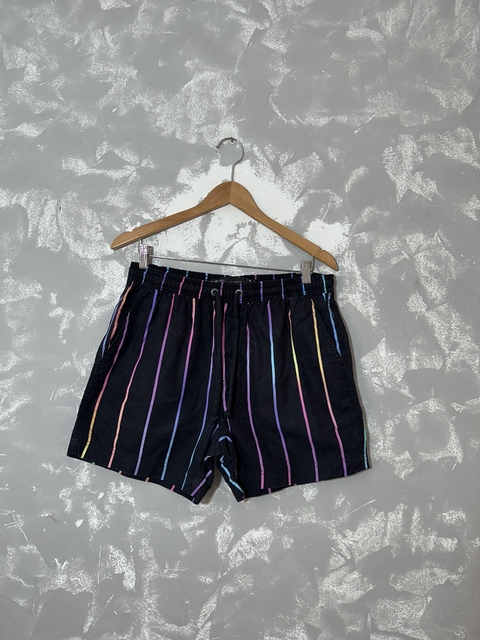 Bermuda Listrada Blue Steel - comprar online