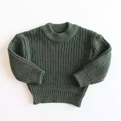 SUÉTER CHUNKY BORDADO A MÁQUINA na internet