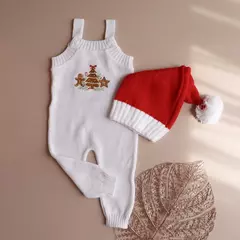 JARDINEIRA TRICOT BEBÊ NATAL - loja online