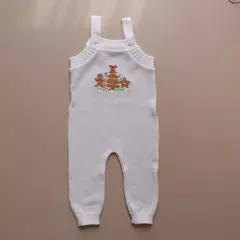 JARDINEIRA TRICOT BEBÊ NATAL - comprar online