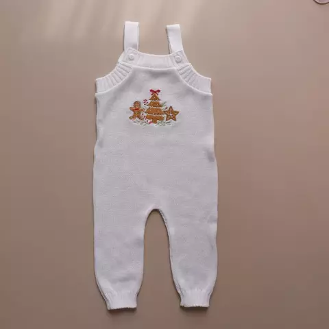 JARDINEIRA TRICOT BEBÊ NATAL - comprar online