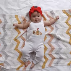 JARDINEIRA TRICOT BEBÊ NATAL na internet