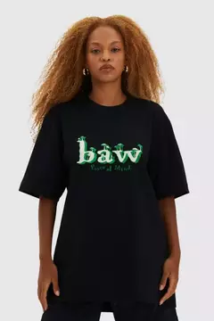 CAMISETA BAW REGULAR MUSH PRETO - comprar online