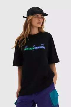 CAMISETA BAW REGULAR CLOTHING 90S PRETO