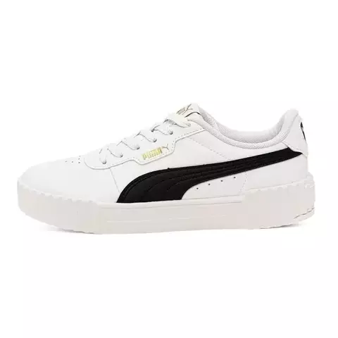 TENIS PUMA CARINA 3.0 BDP WHITE BLACK GOLD - comprar online